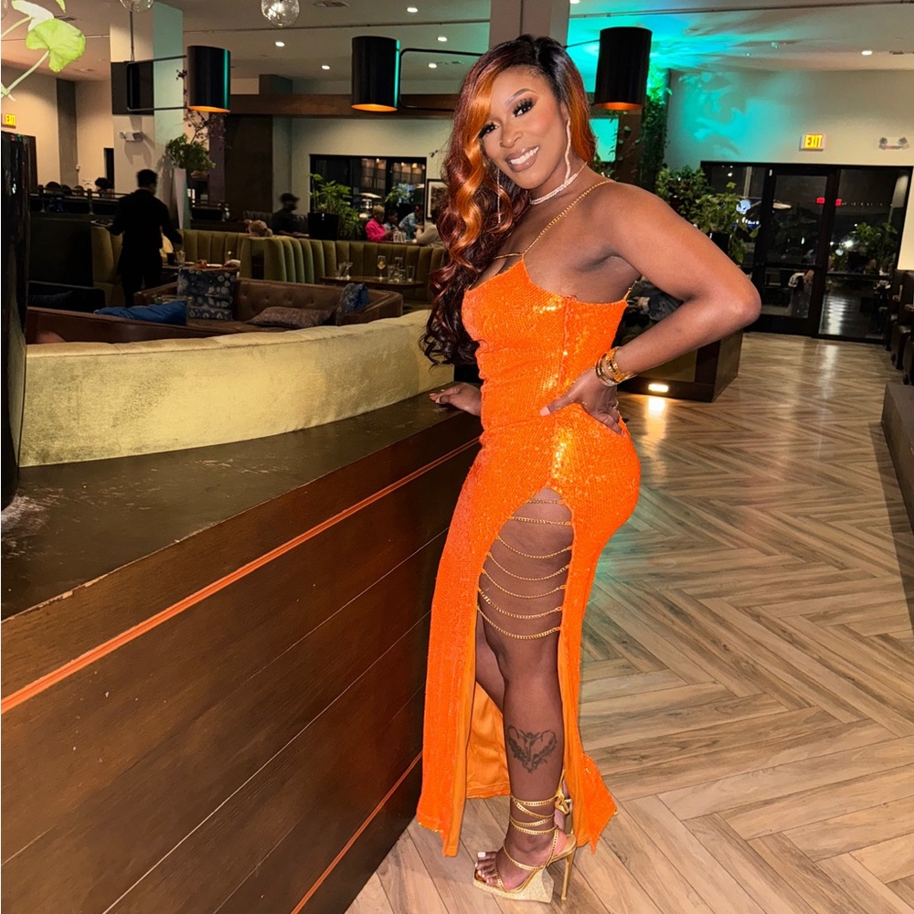 Women’s Sequin Maxi Dress